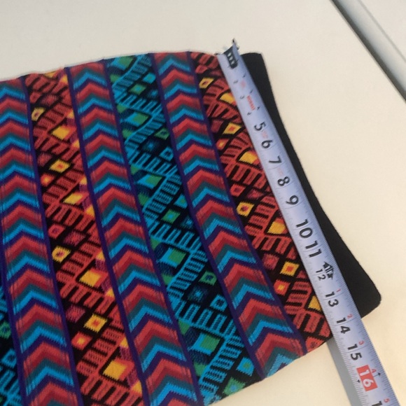 Jens Pirate Booty Aztec Colorful Diego Mini Sweater Skirt L - Picture 5 of 7